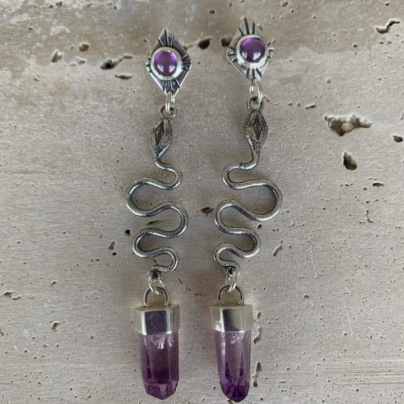 Aros Serpientes con rombo.