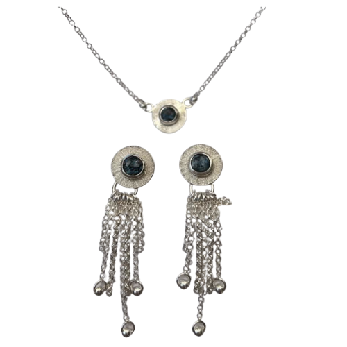 19 Joyas De Plata Colgante Y Aros