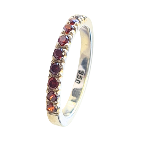 30 Joyas De Plata Anillo Con Engastes Safiros