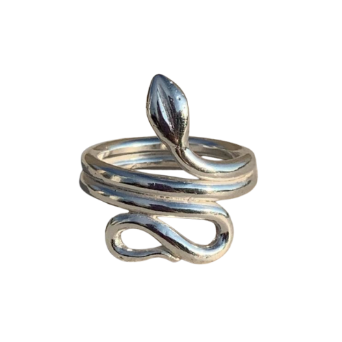 37 Anillo De Serpiente Joyas De Plata