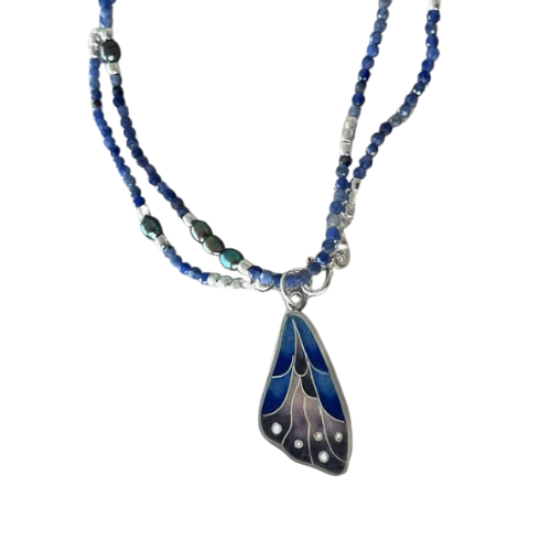 50 Joyas De Plata Colgante Esmaltado