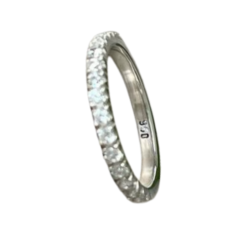 58 Anillo De Plata Con Circones