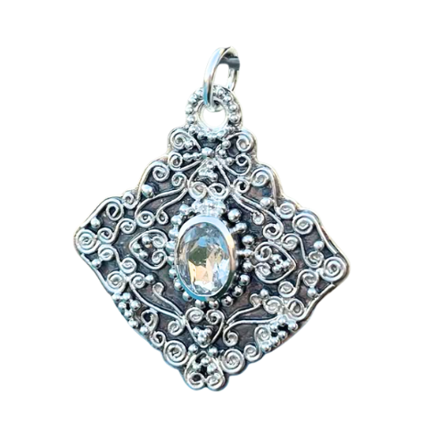 62 Colgante De Plata
