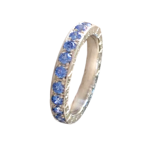 63 Anillo De Plata Con Circones